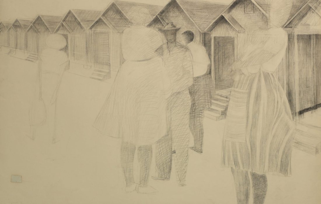 Biggers landscape sketch